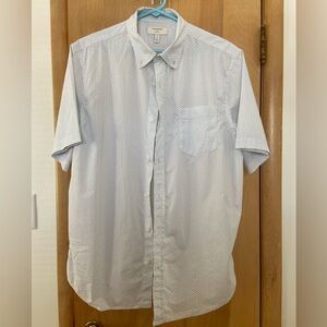 Banana Republic Factory short sleeve dress shirt Large Tall